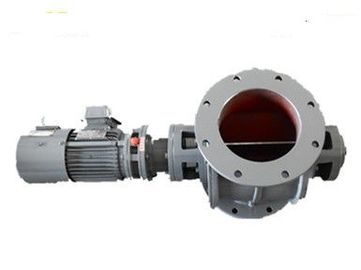 Obrotowy zawór odcinający powietrze DN100 - 1200MM z górnymi i dolnymi okrągłymi kołnierzami